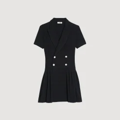Abito Cappotto Corto In Tweed><noscript><img width=