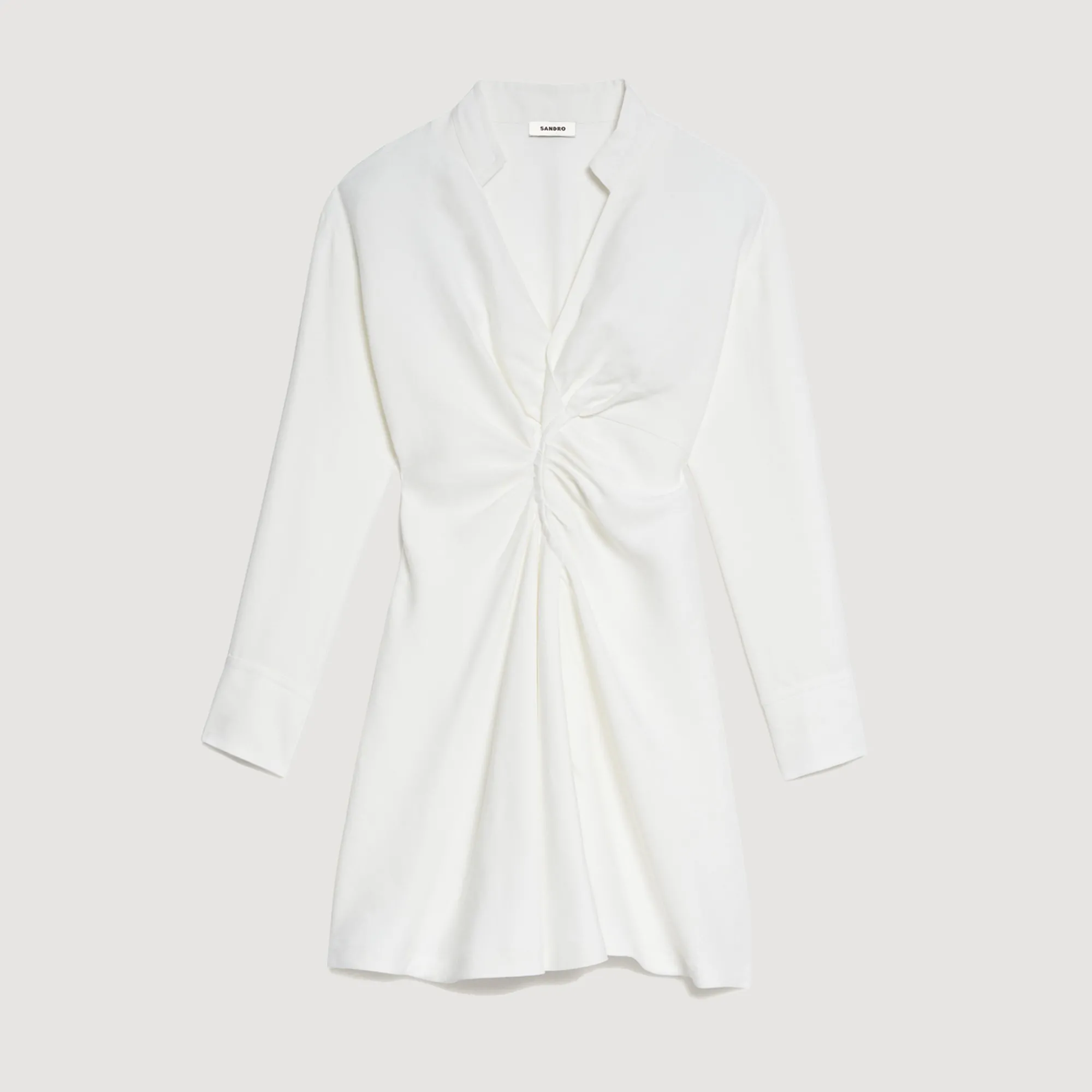 Abito Corto A Maniche Lunghe>Sandro Paris Shop