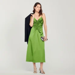 Abito Lungo Fluido>Sandro Paris Clearance