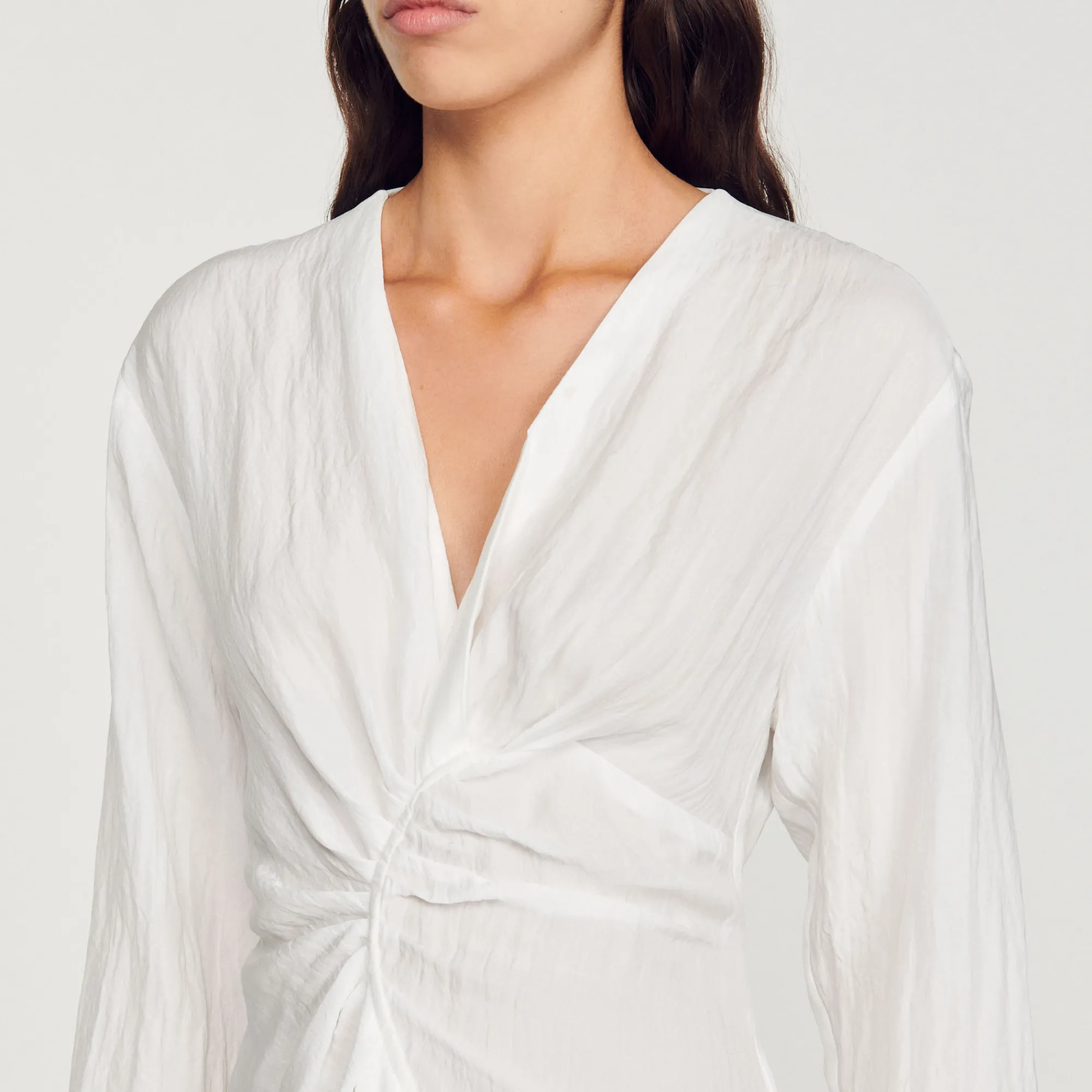 Abito Lungo Fluido>Sandro Paris Flash Sale