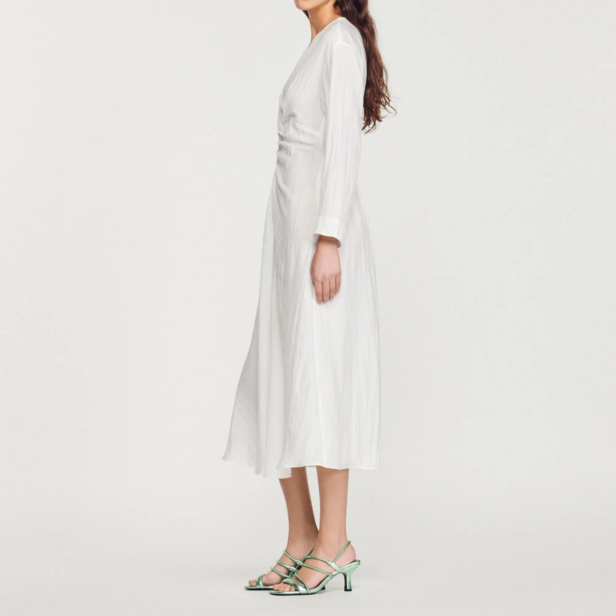 Abito Lungo Fluido>Sandro Paris Flash Sale