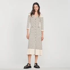 Abito Lungo Mariniere>Sandro Paris Clearance