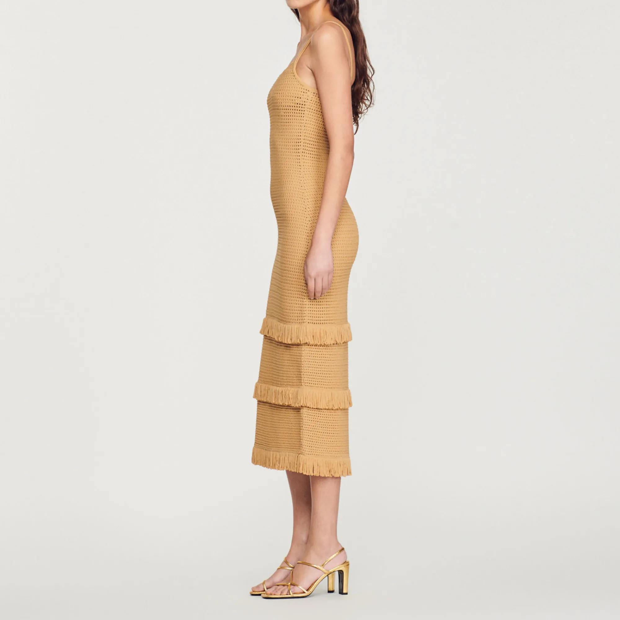 Abito Midi In Maglia>Sandro Paris Hot