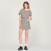 Abito Trompe L'Oeil In Tweed>Sandro Paris Fashion