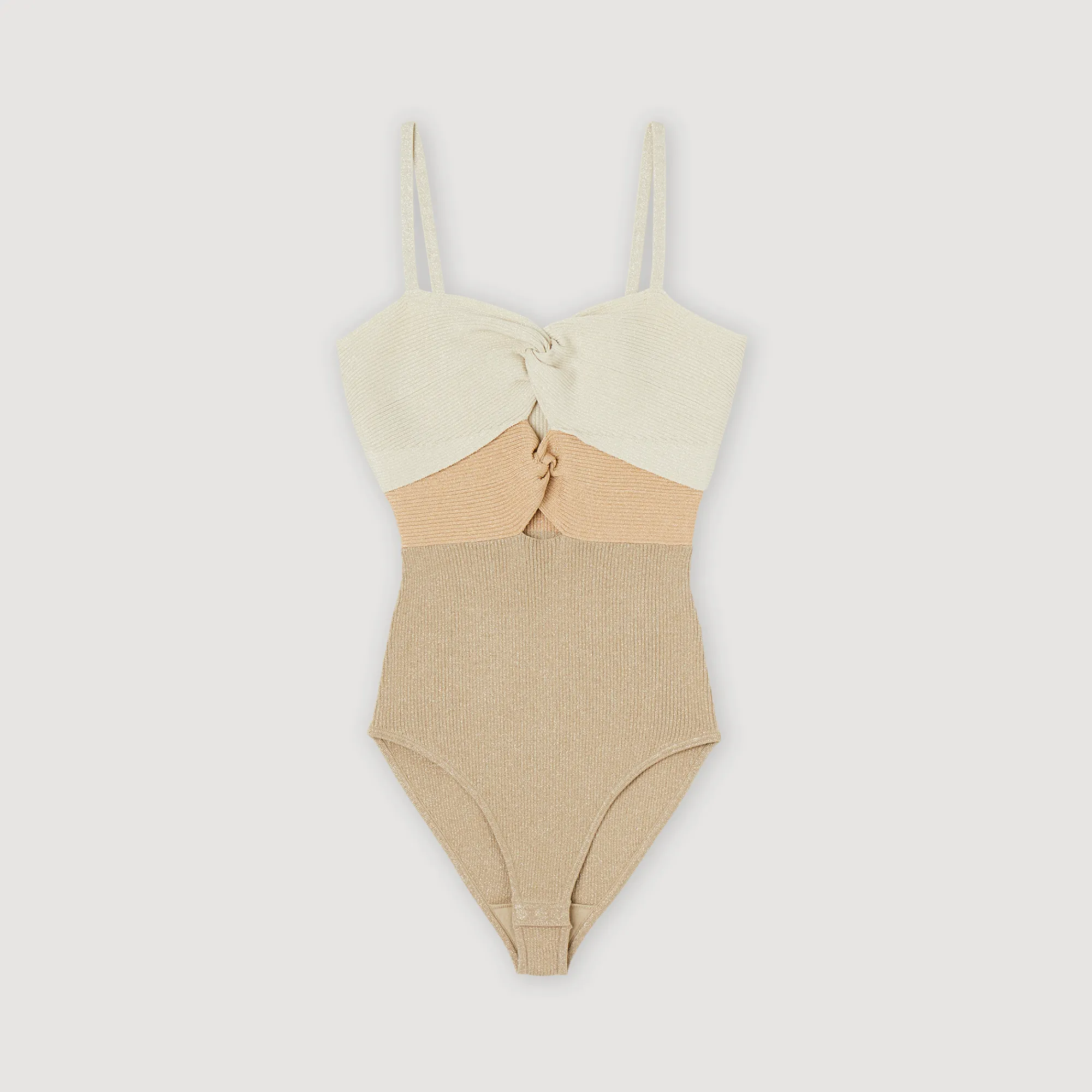Body In Maglia Metallizzata>Sandro Paris Best Sale