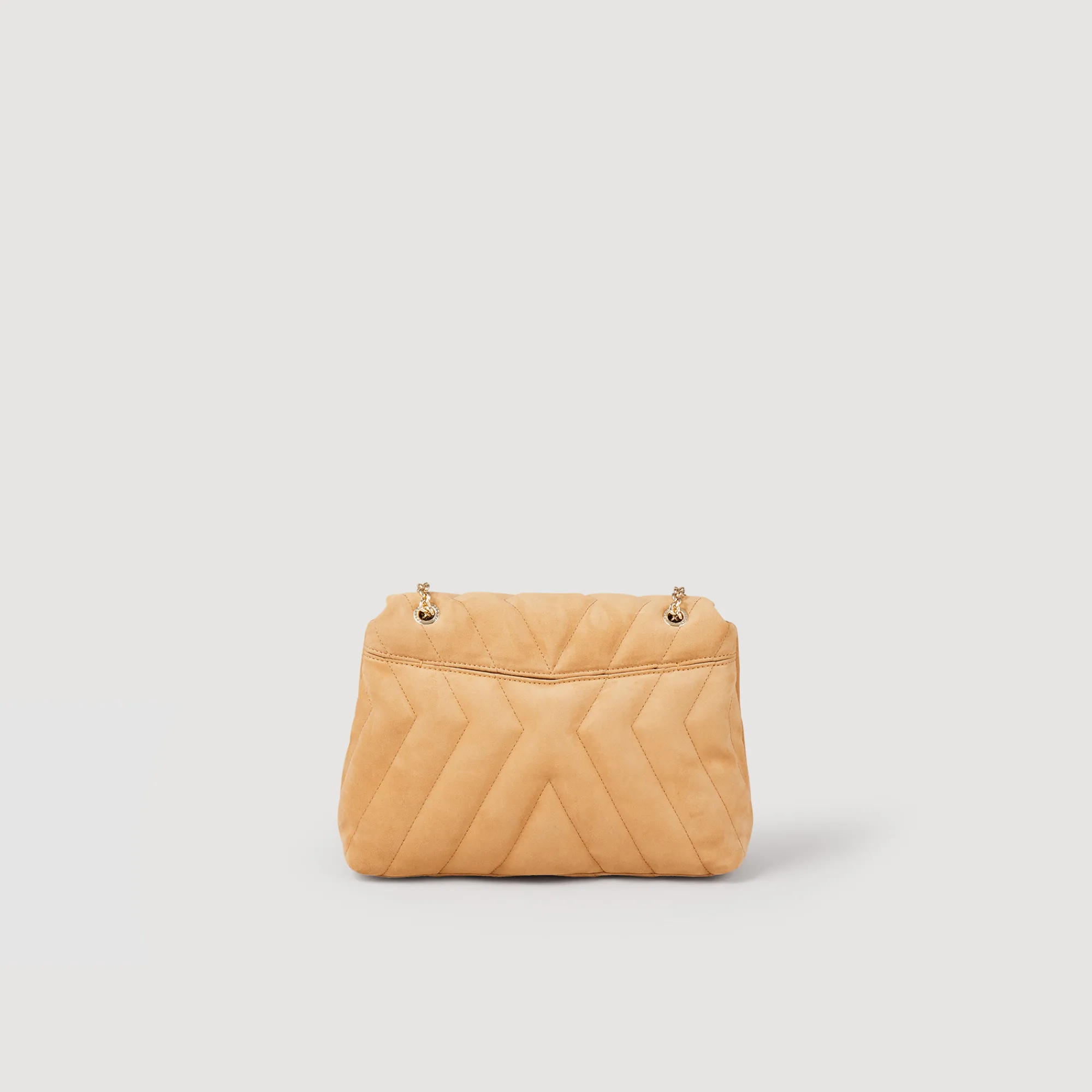Borsa Mila Pelle Scamosciata Matelasse>Sandro Paris Cheap