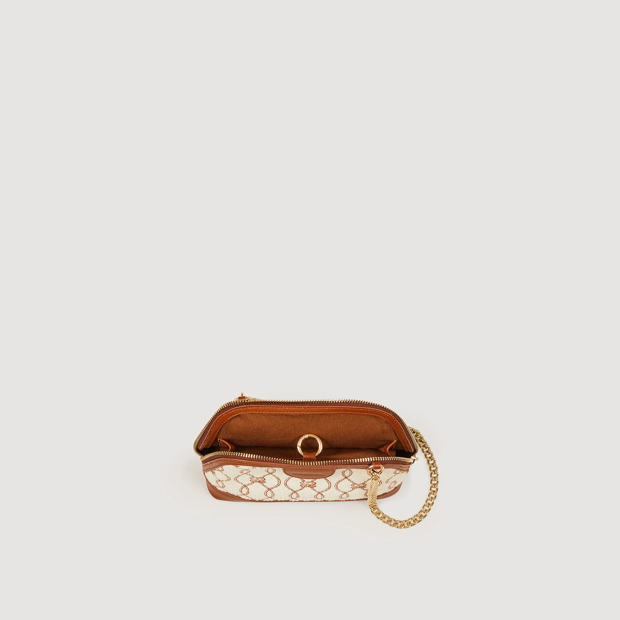 Borsa Rittah In Tessuto Monogramma>Sandro Paris Best Sale
