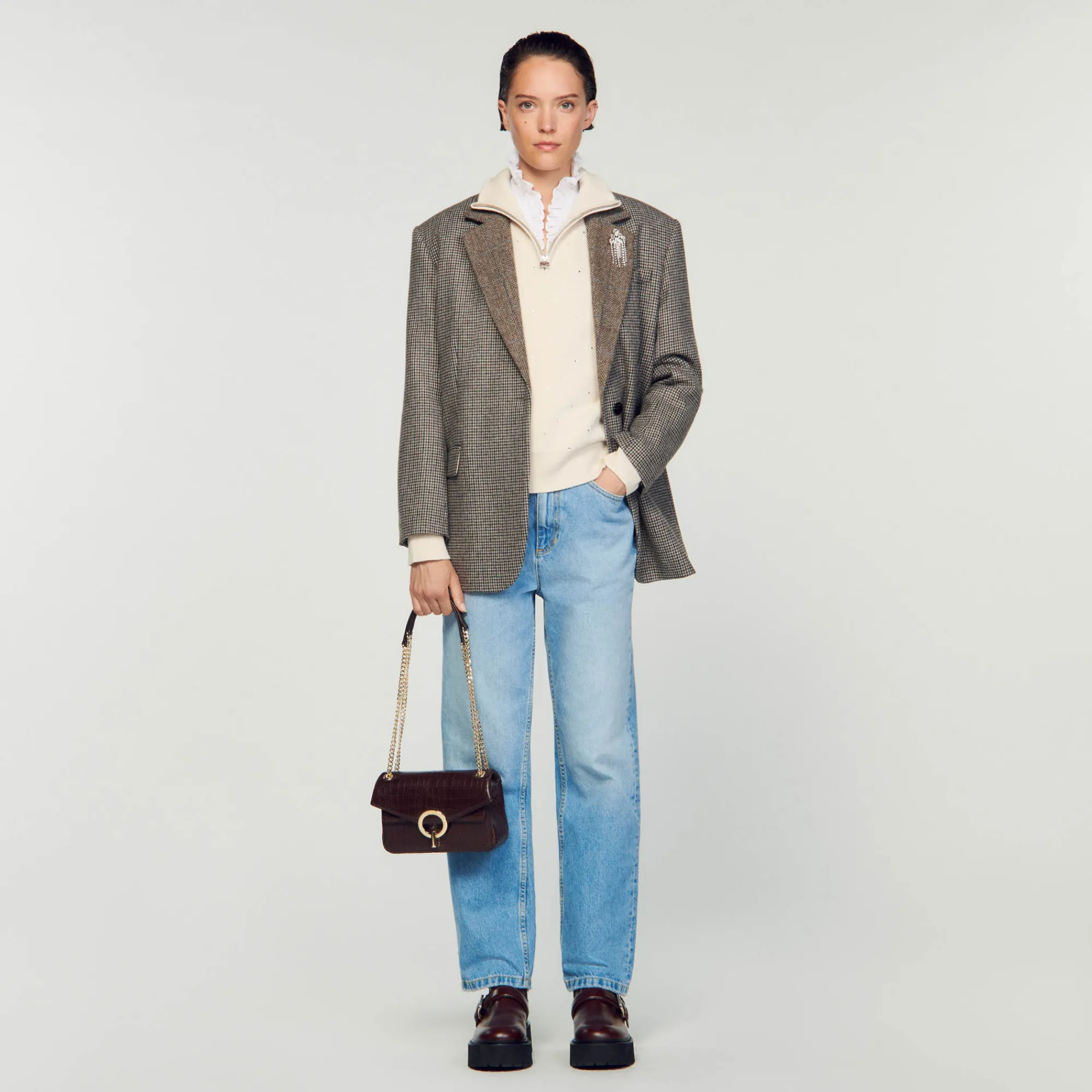 Borsa Yza Piccola>Sandro Paris Clearance