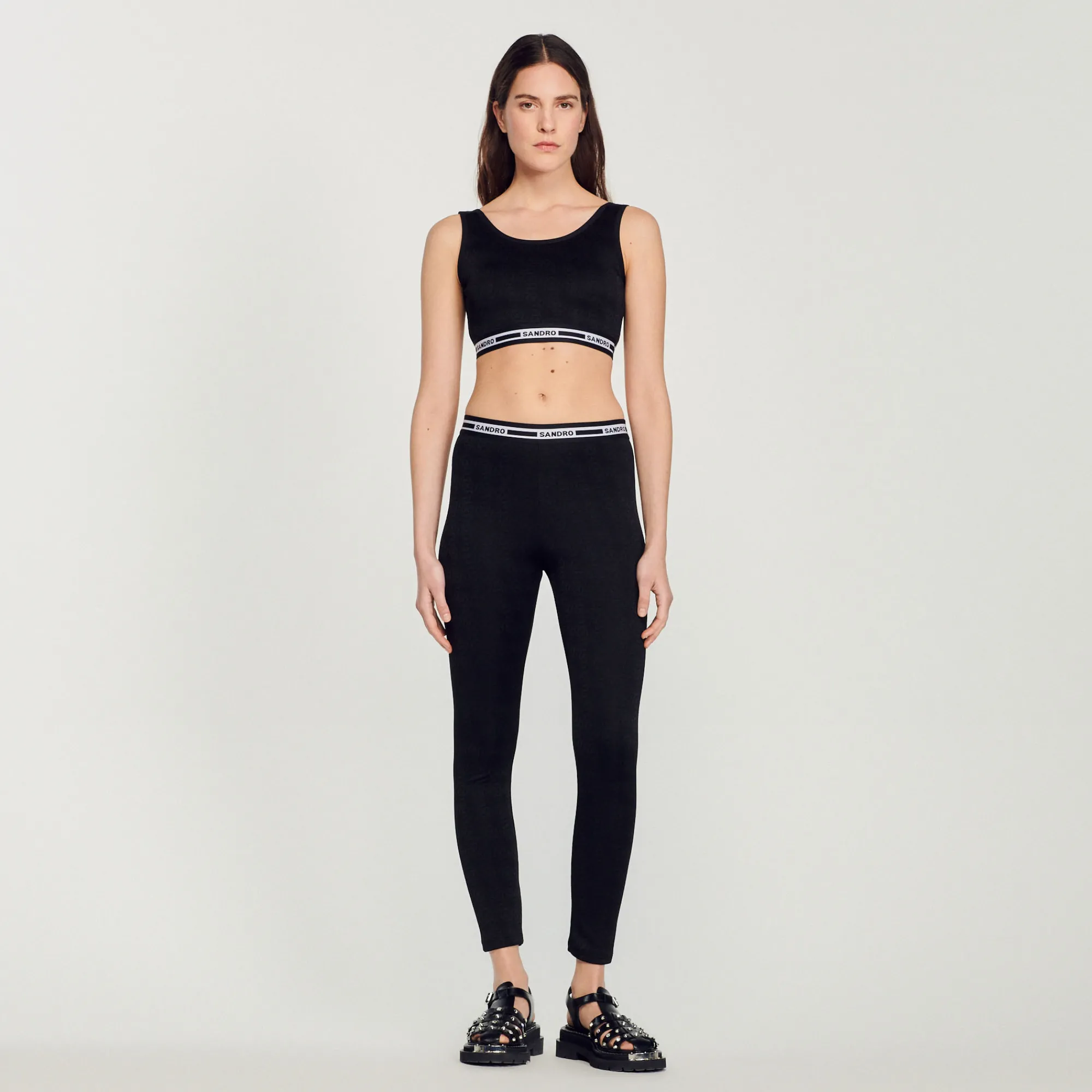 Brassiere Jacquard Doppia S>Sandro Paris Outlet