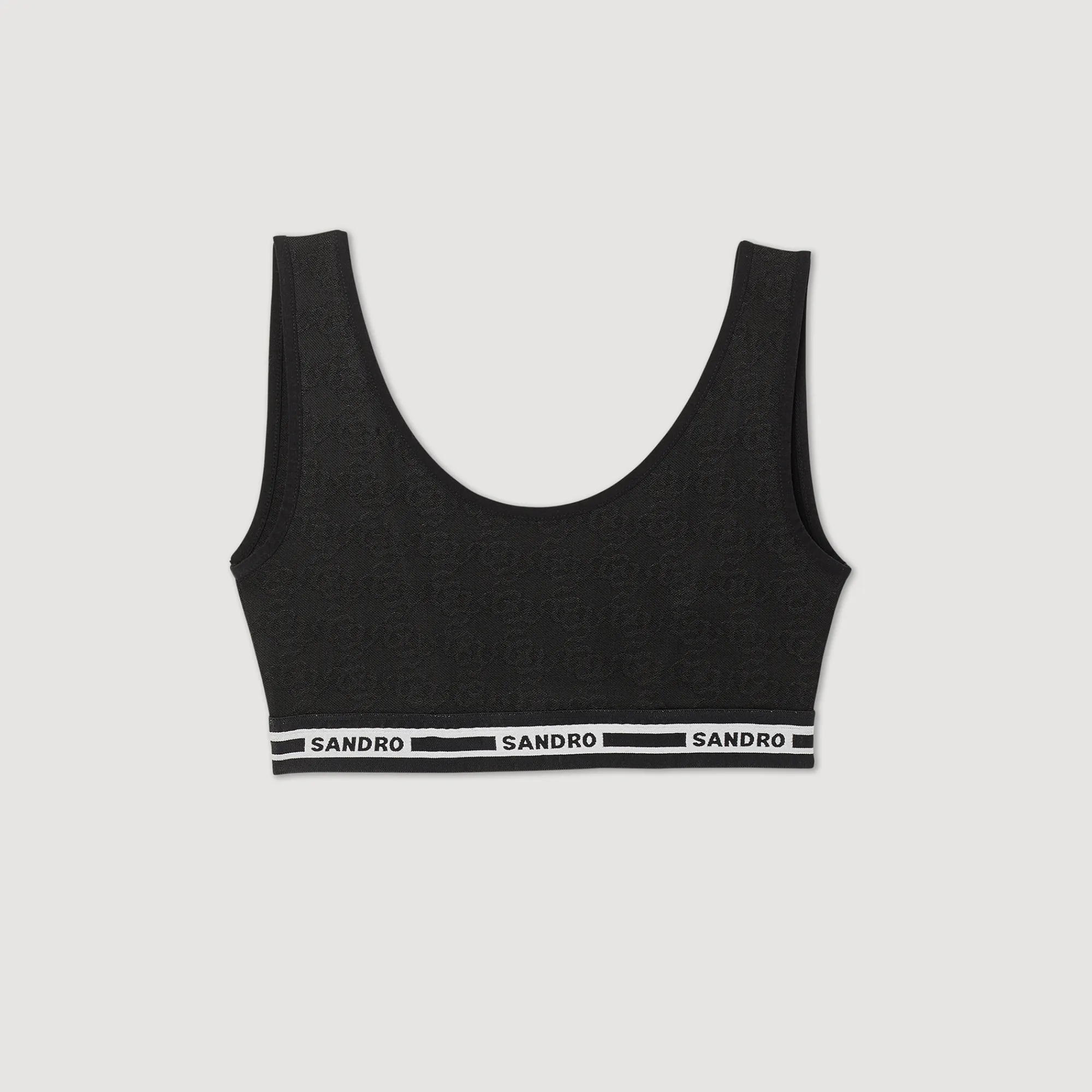 Brassiere Jacquard Doppia S>Sandro Paris Outlet