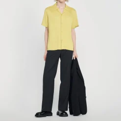 Camicia A Maniche Corte>Sandro Paris Sale