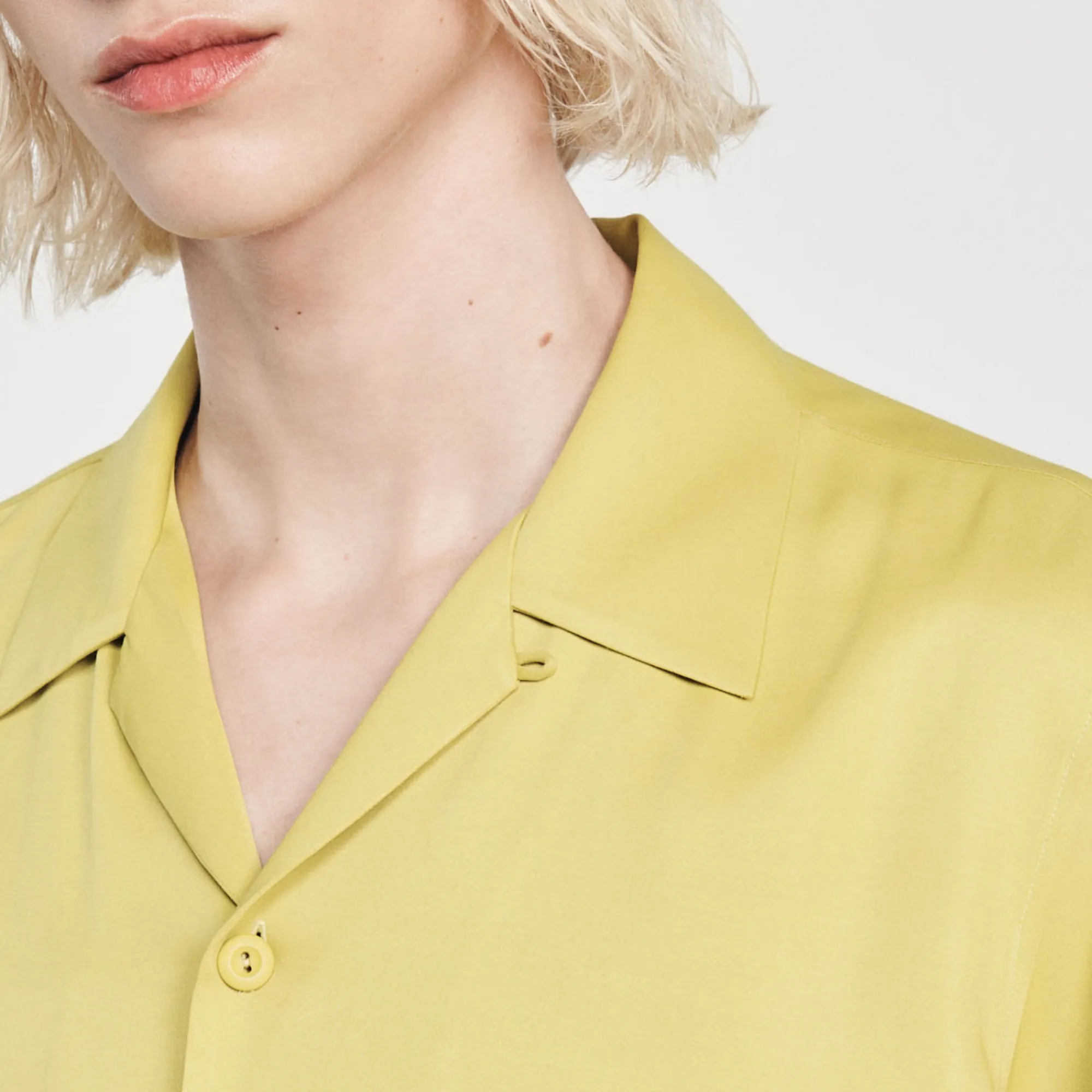 Camicia A Maniche Corte>Sandro Paris Sale