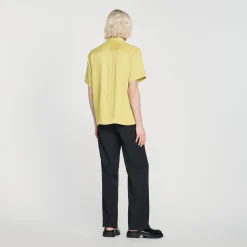 Camicia A Maniche Corte><noscript><img width=