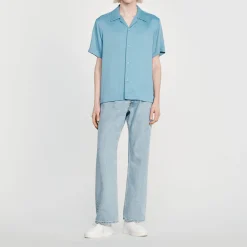 Camicia A Maniche Corte>Sandro Paris Best Sale