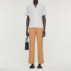 Camicia A Maniche Corte>Sandro Paris Store
