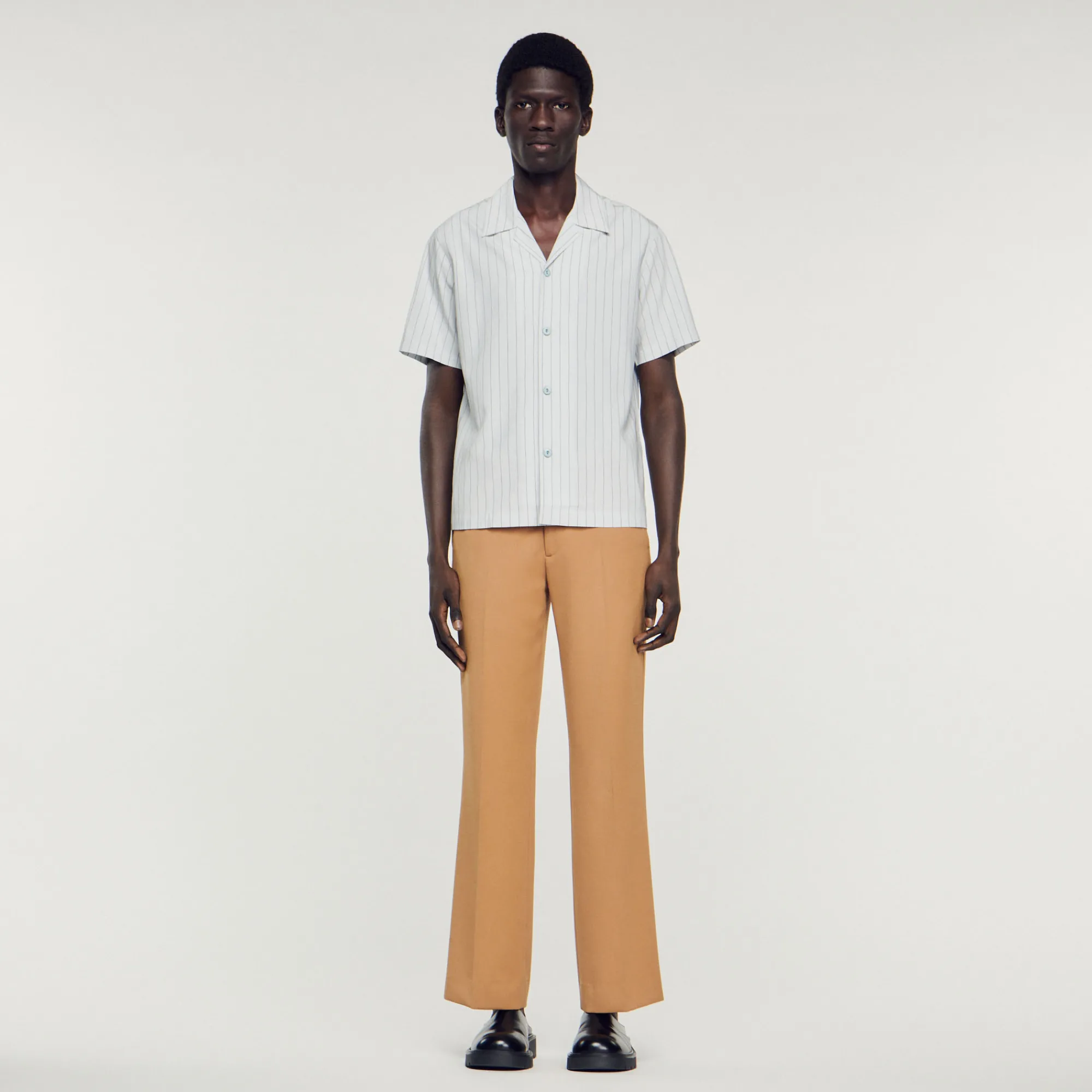 Camicia A Maniche Corte>Sandro Paris Store