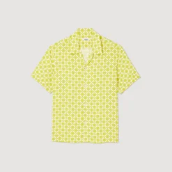 Camicia Fluida A Maniche Corte><noscript><img width=