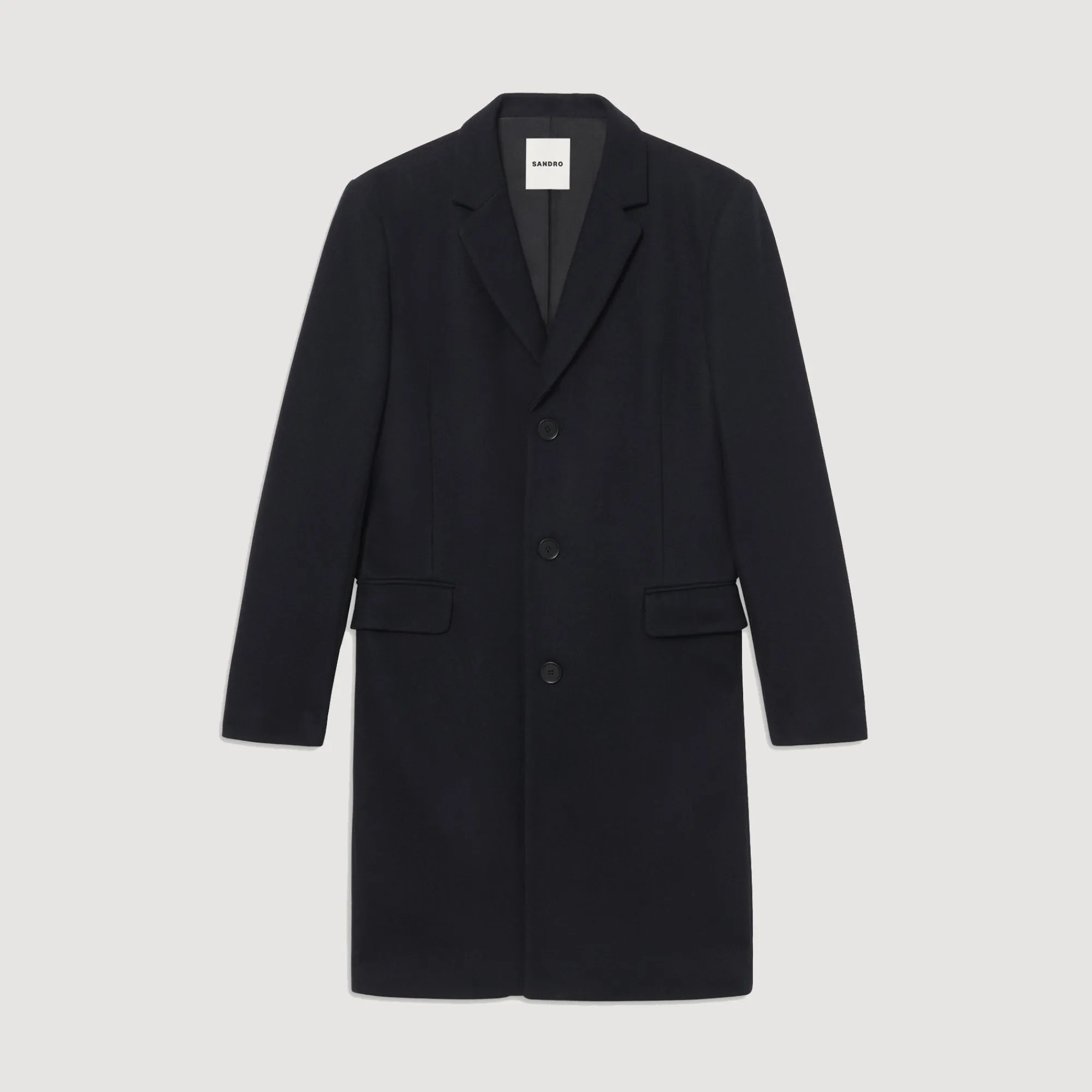 Cappotto In Lana>Sandro Paris Online