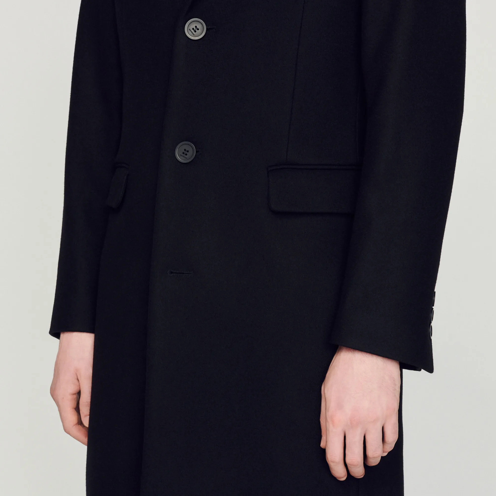 Cappotto In Lana>Sandro Paris Shop