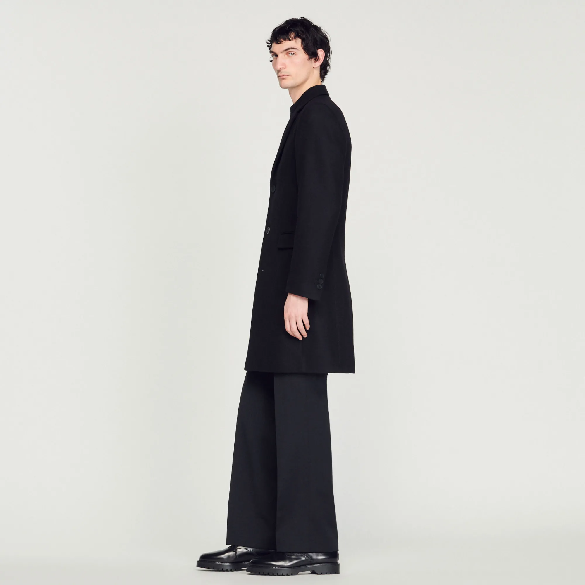 Cappotto In Lana>Sandro Paris Shop