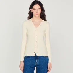 Cardigan In Viscosa Certificata><noscript><img width=