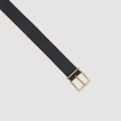Cintura Alta In Pelle>Sandro Paris Shop