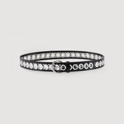 Cintura Con Fibbia Tonda E Occhielli>Sandro Paris Shop