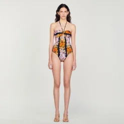 Costume Da Bagno Intero Stampa Hawaiana>Sandro Paris Discount