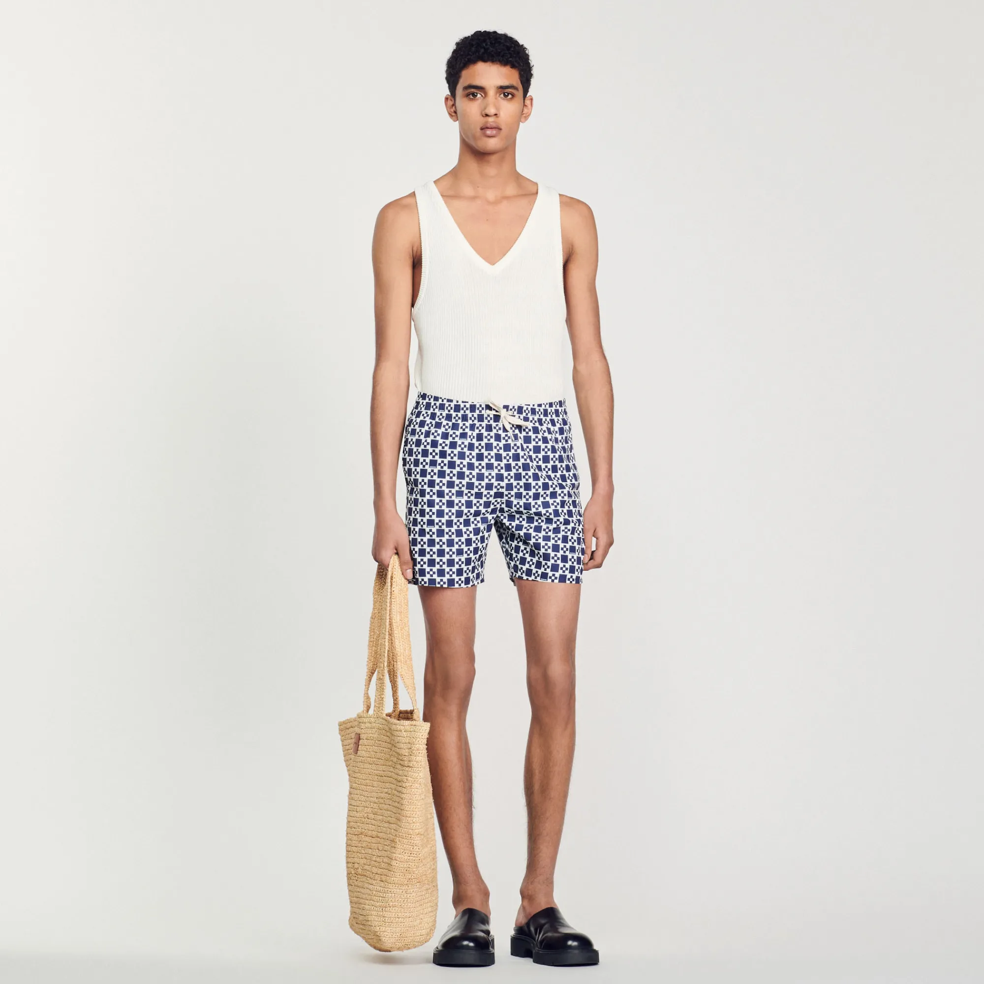 Costume Da Bagno Square Cross>Sandro Paris Online