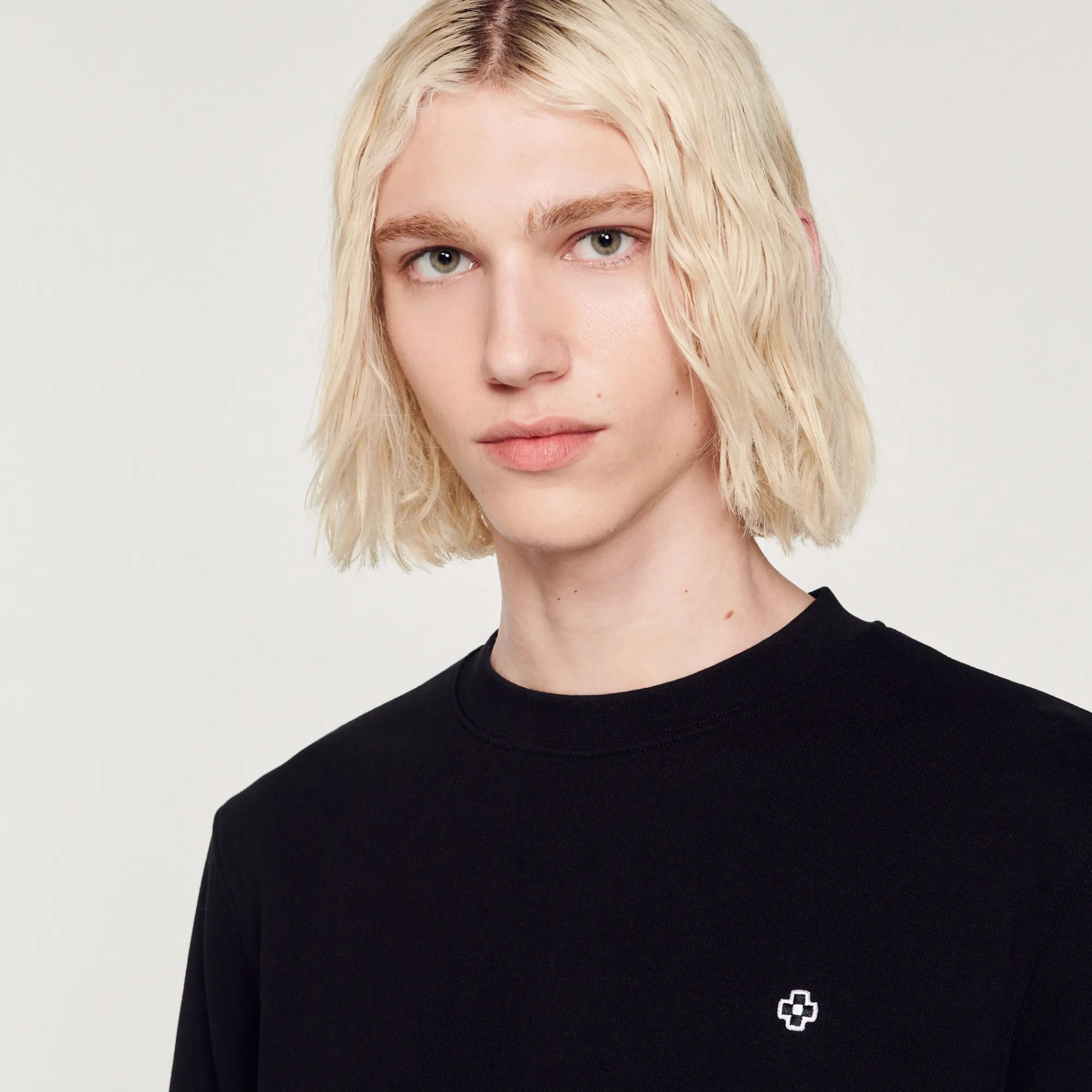 Felpa Square Cross>Sandro Paris Hot