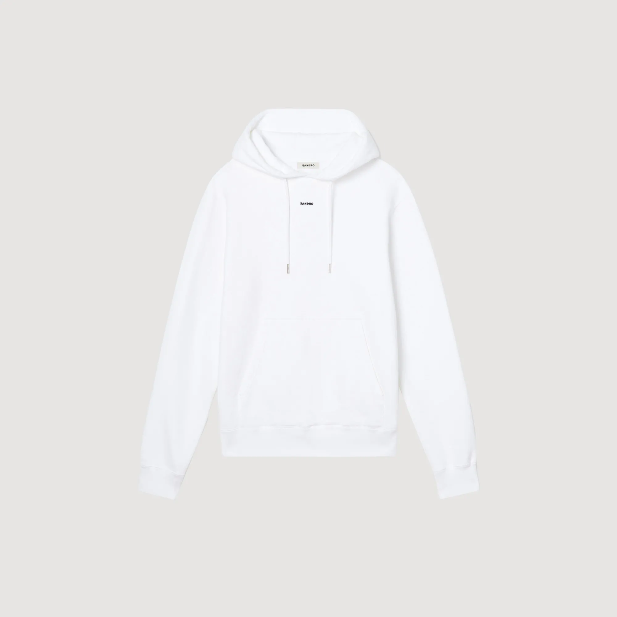Felpa Uomo Ricamata In Cotone Biologico>Sandro Paris Fashion