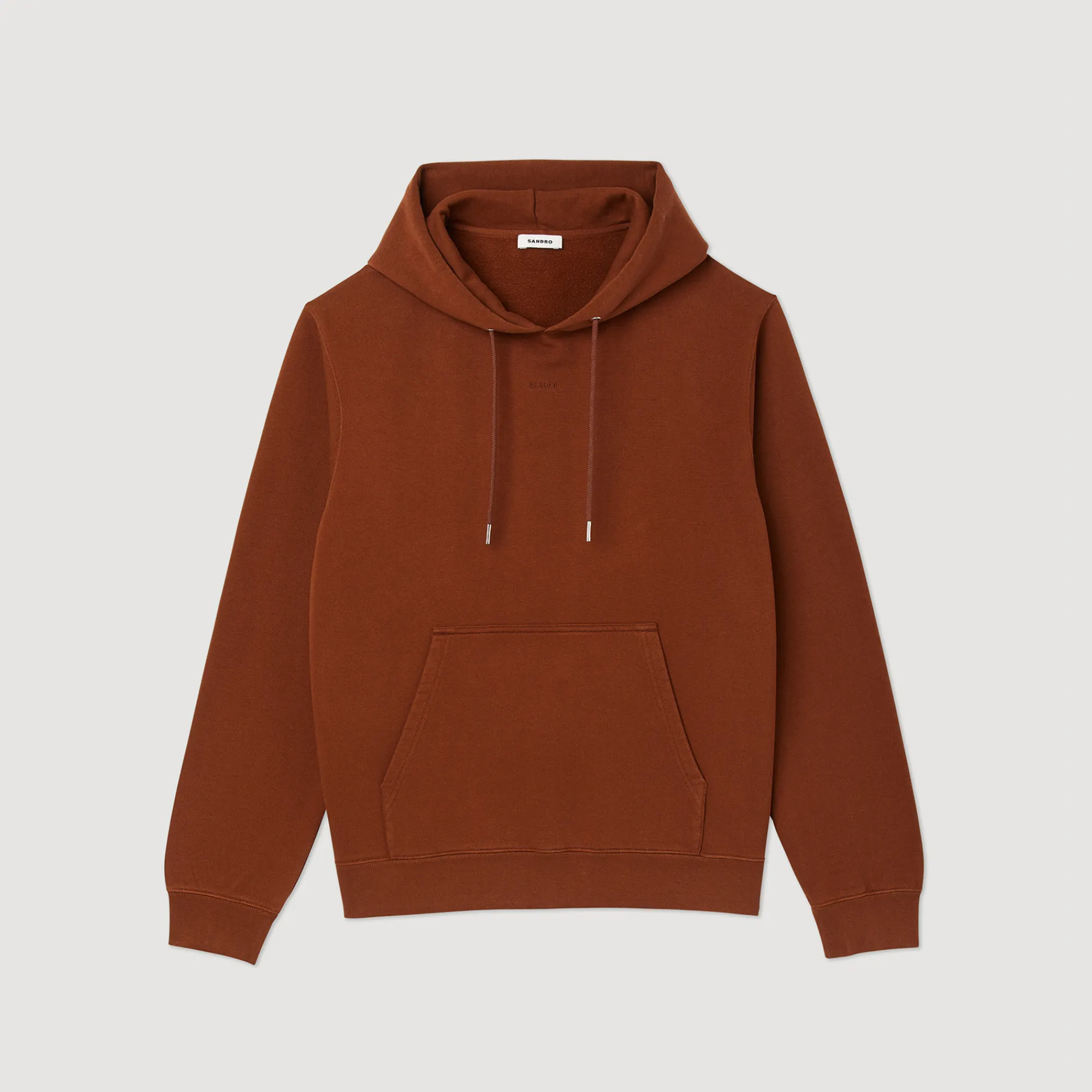Felpa Uomo Ricamata In Cotone Biologico>Sandro Paris Fashion