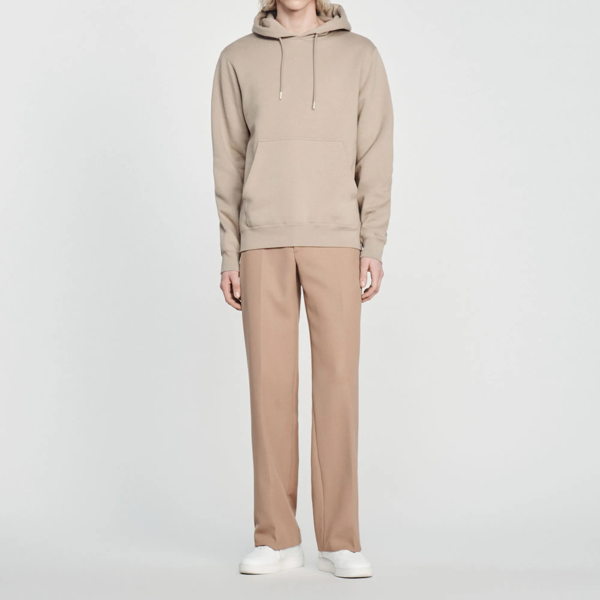 Felpa Uomo Ricamata In Cotone Biologico>Sandro Paris Store