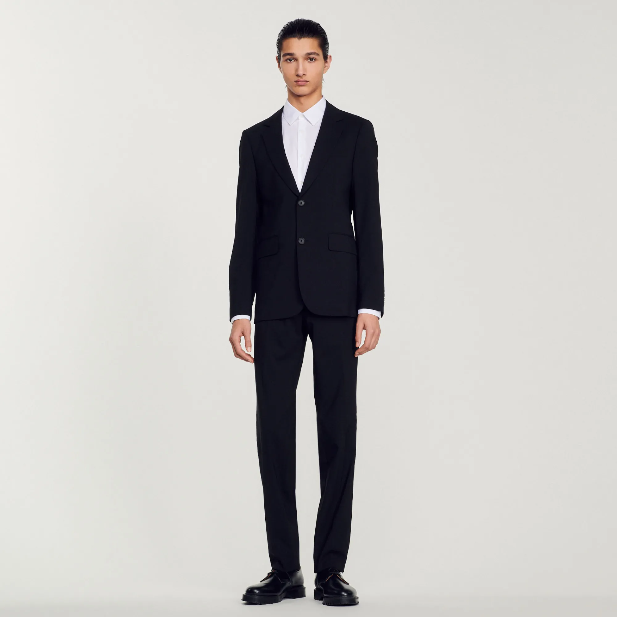 Giacca Da Completo In Lana Vergine>Sandro Paris Fashion