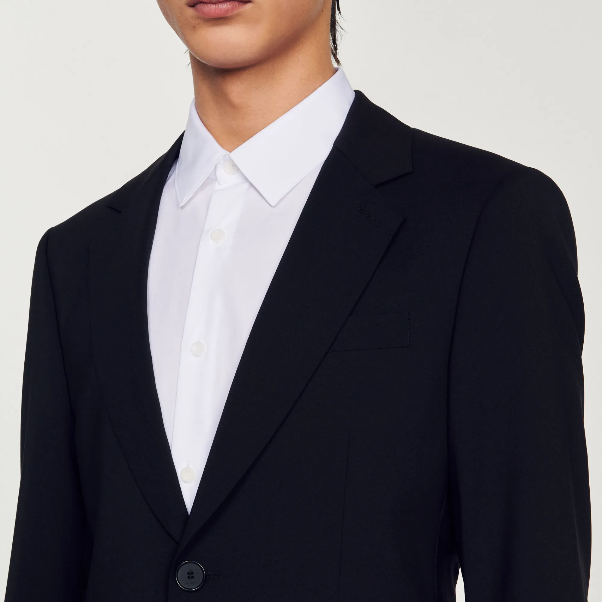 Giacca Da Completo In Lana Vergine>Sandro Paris Fashion