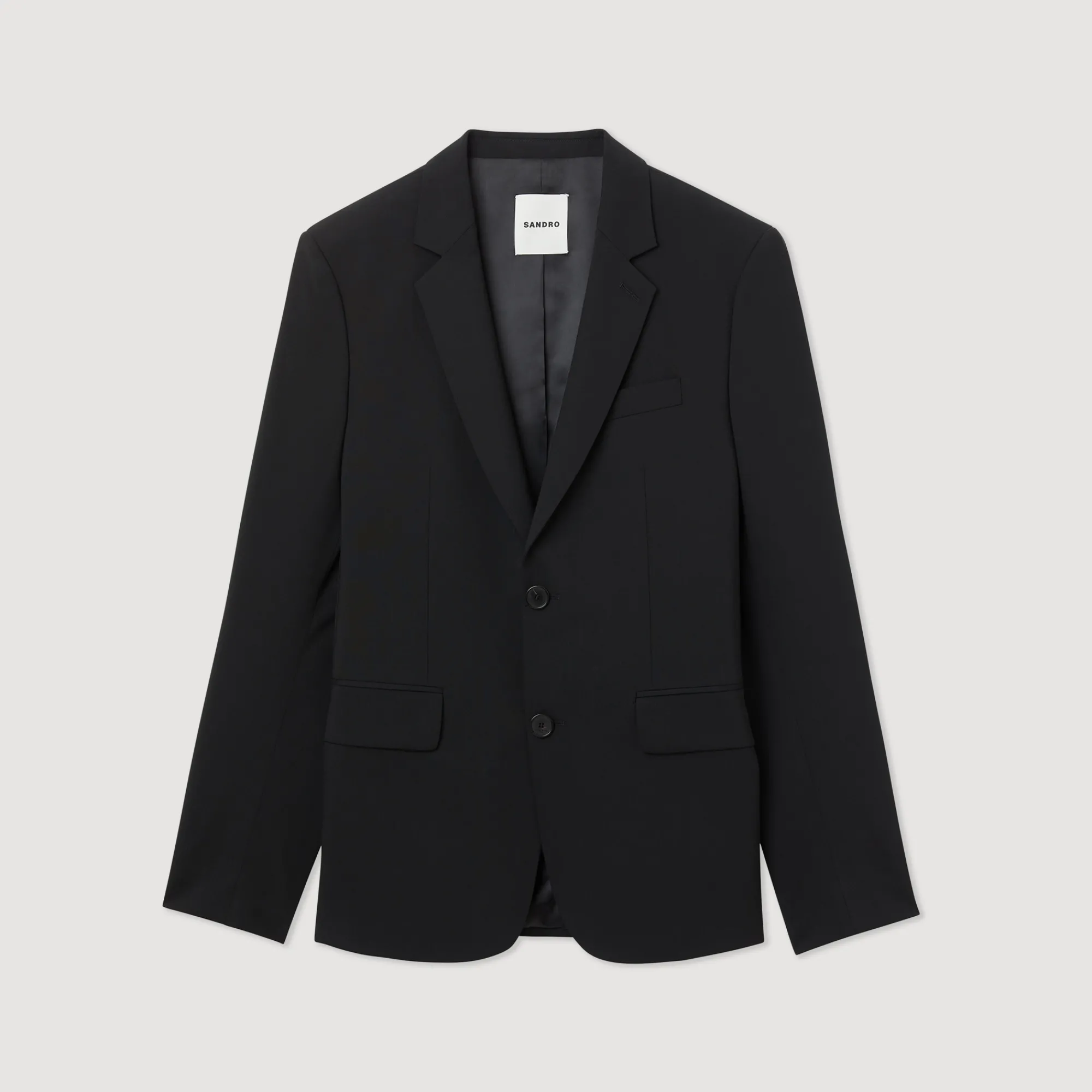 Giacca Da Completo In Lana Vergine>Sandro Paris Fashion