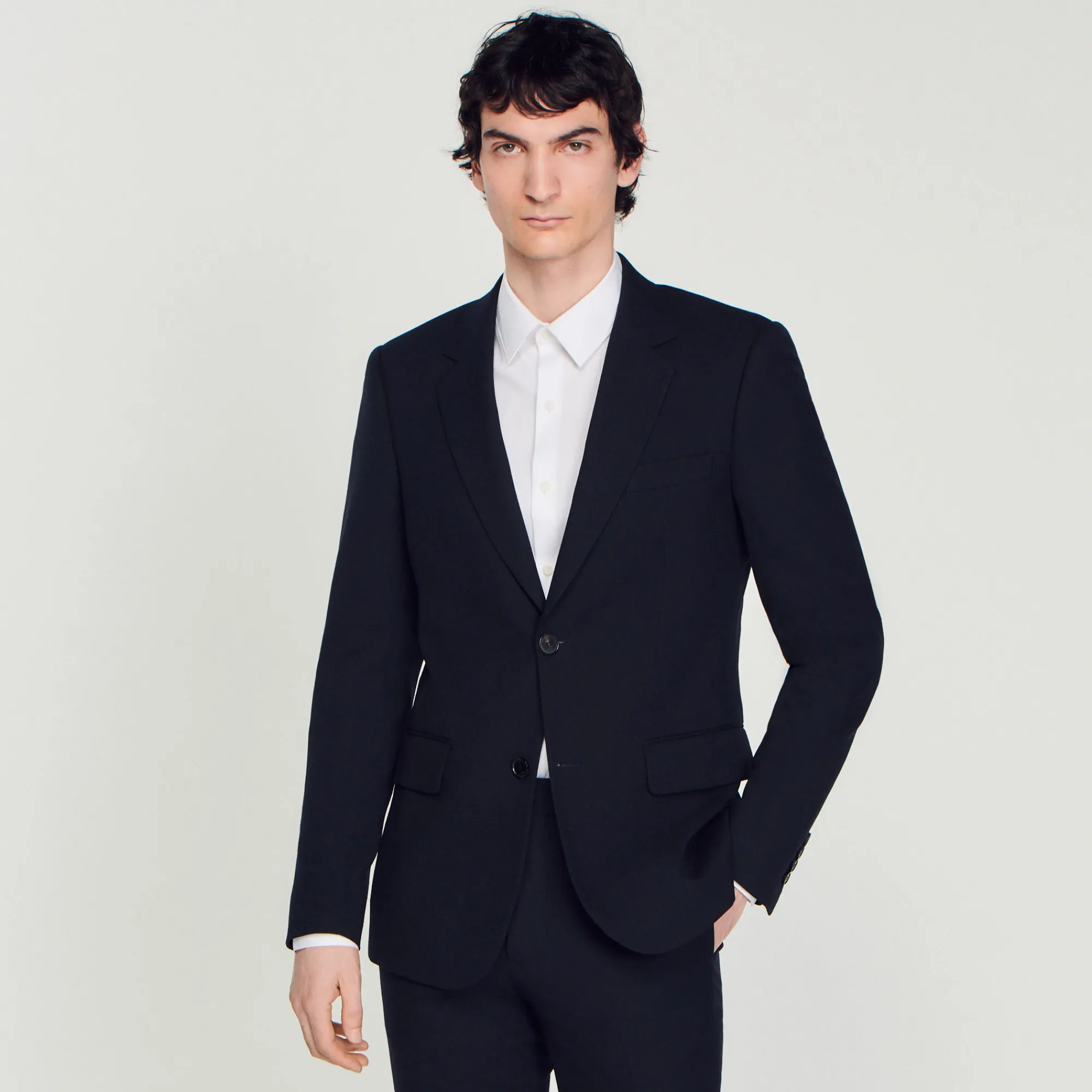 Giacca Da Completo In Lana>Sandro Paris Online