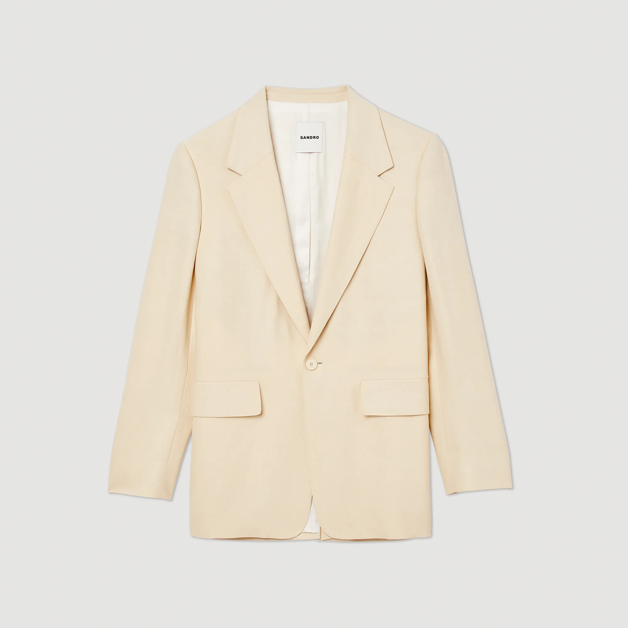 Giacca Da Completo In Lino>Sandro Paris Online