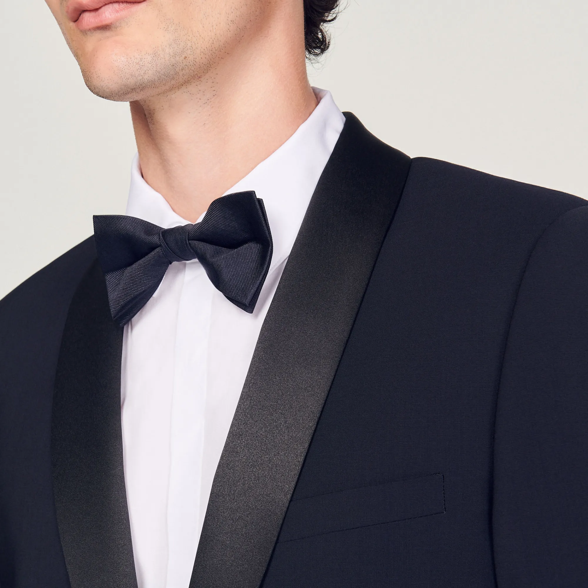 Giacca Da Smoking Con Satin>Sandro Paris Cheap