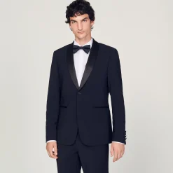 Giacca Da Smoking Con Satin><noscript><img width=