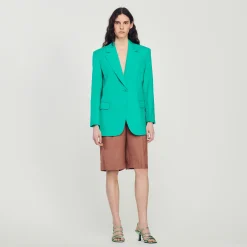 Giacca Da Tailleur>Sandro Paris Fashion