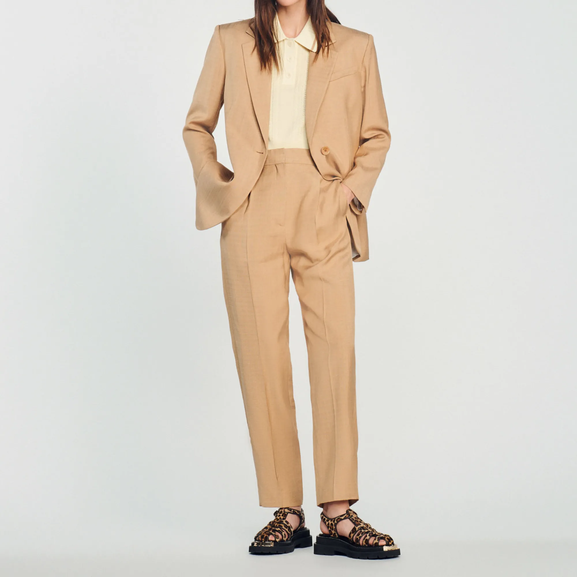 Giacca Da Tailleur>Sandro Paris Outlet