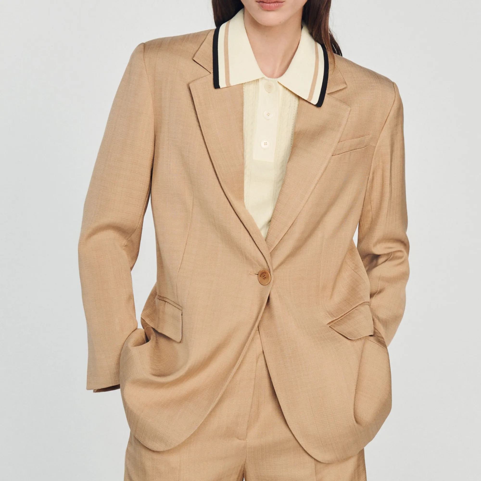 Giacca Da Tailleur>Sandro Paris Outlet