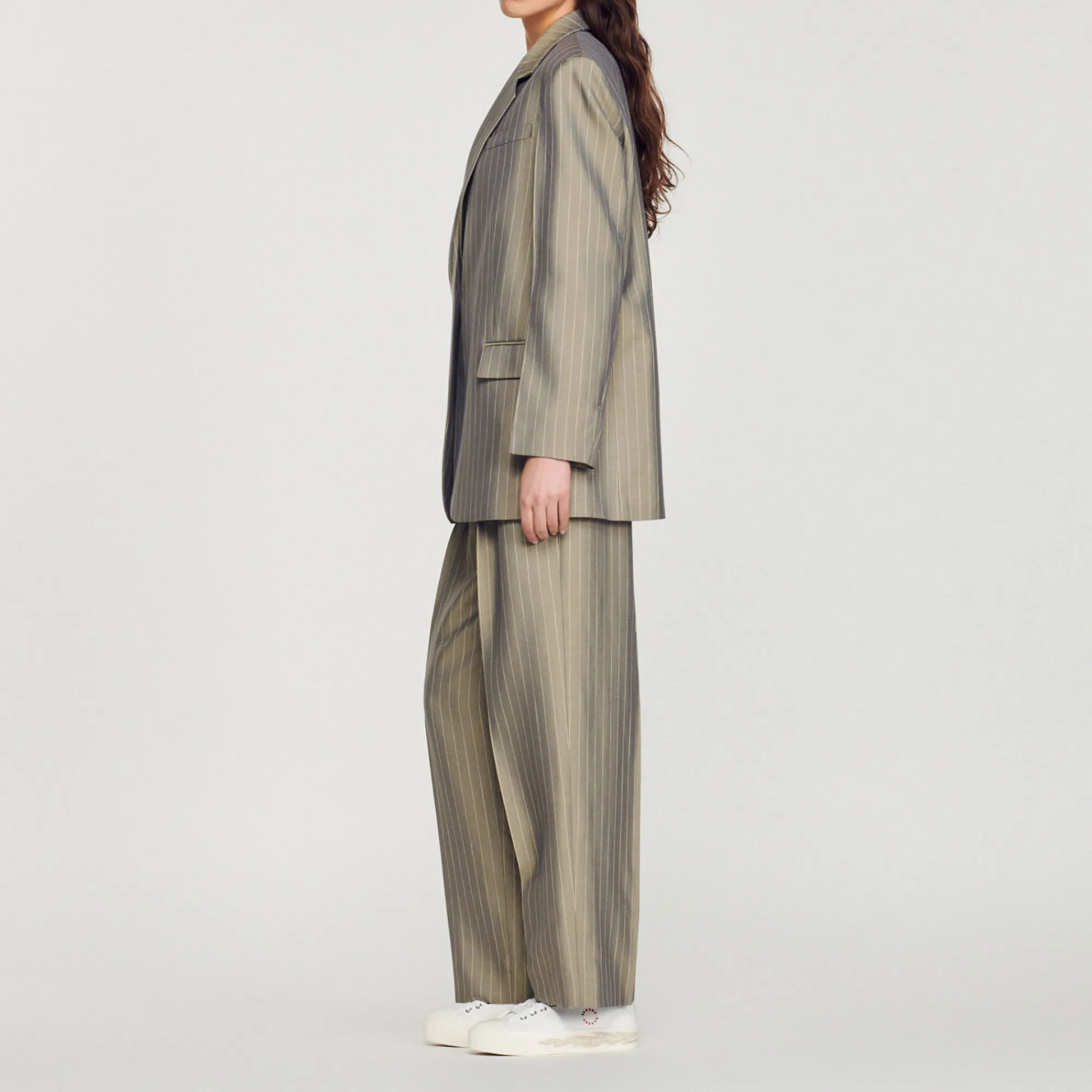 Giacca Da Tailleur Oversize>Sandro Paris Shop