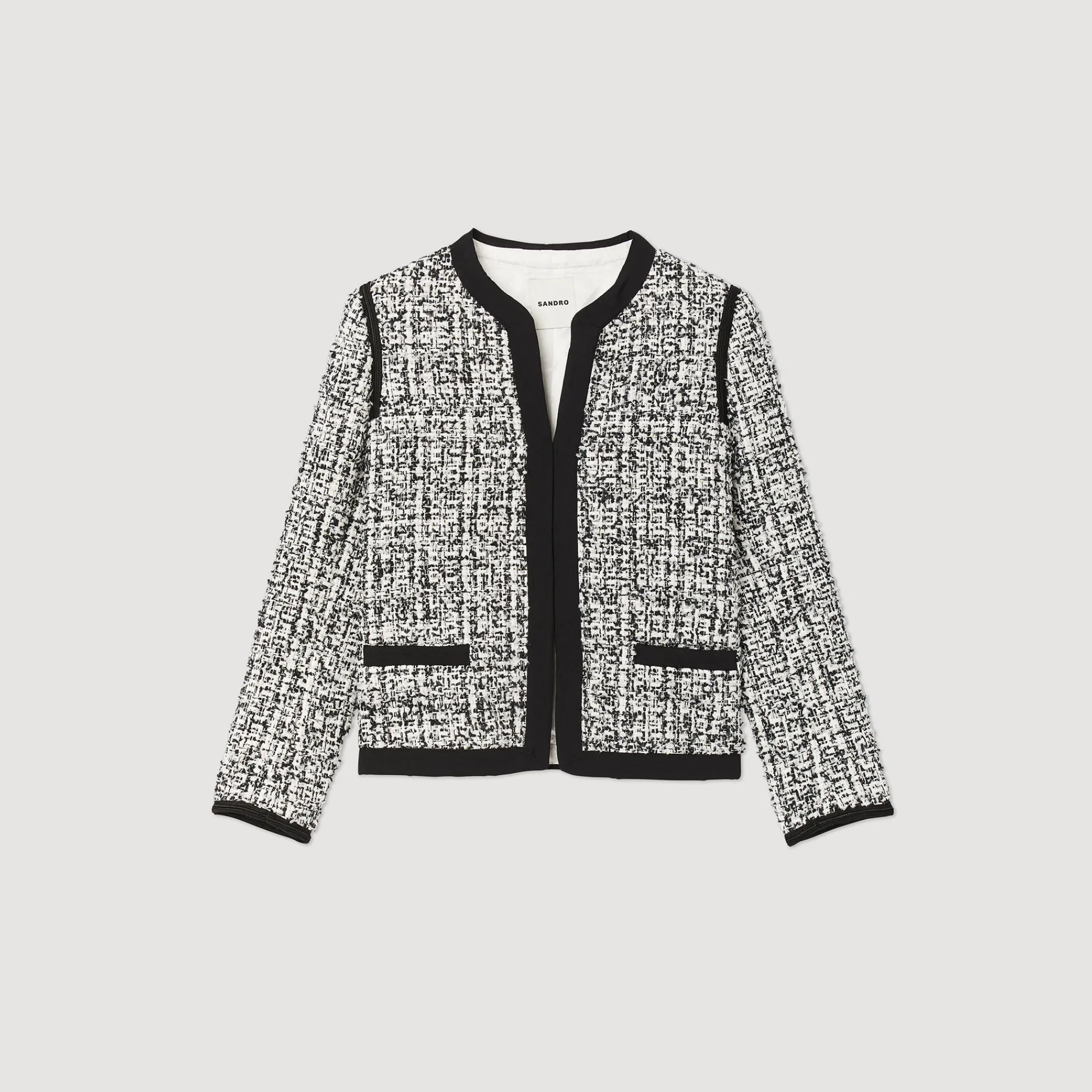 Giacca In Tweed>Sandro Paris Store