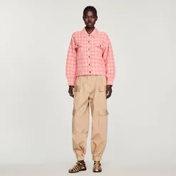 Giacca Pied-De-Poule>Sandro Paris Cheap