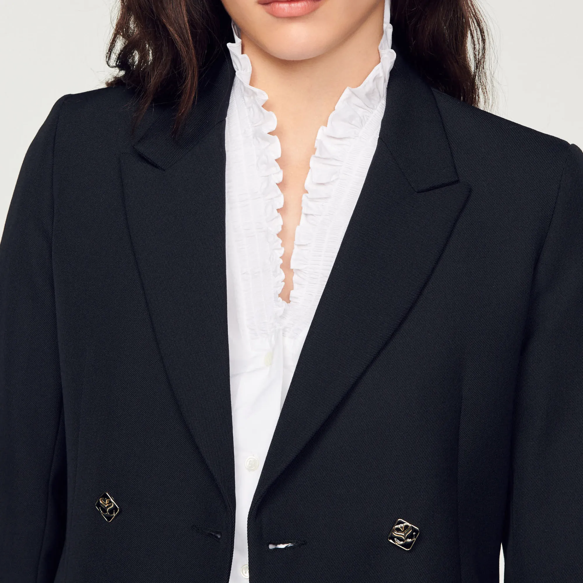 Giacca Tailleur Con Doppia Abbottonatura>Sandro Paris New