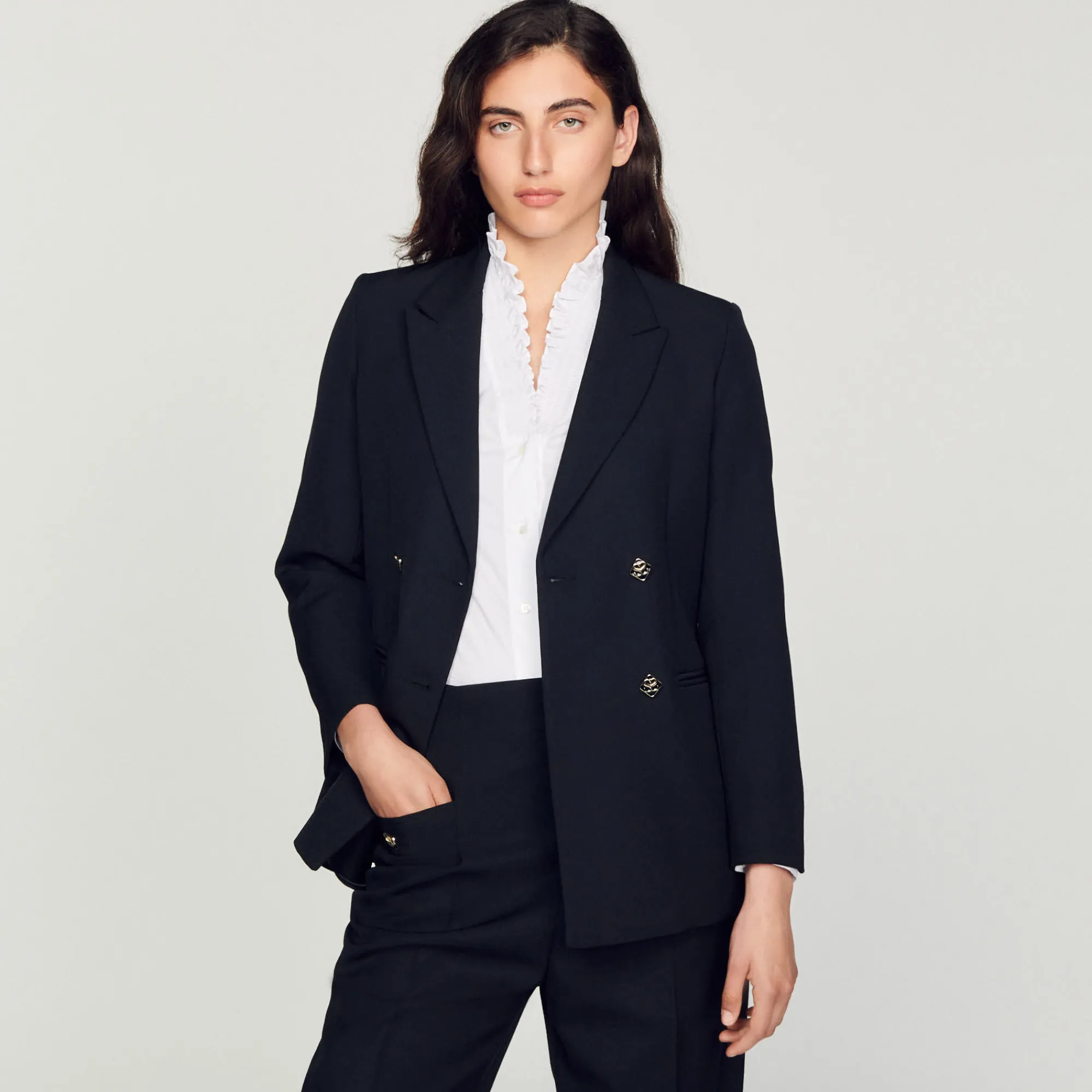 Giacca Tailleur Con Doppia Abbottonatura>Sandro Paris New