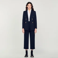Giacca Tailleur Con Doppia Abbottonatura>Sandro Paris Cheap
