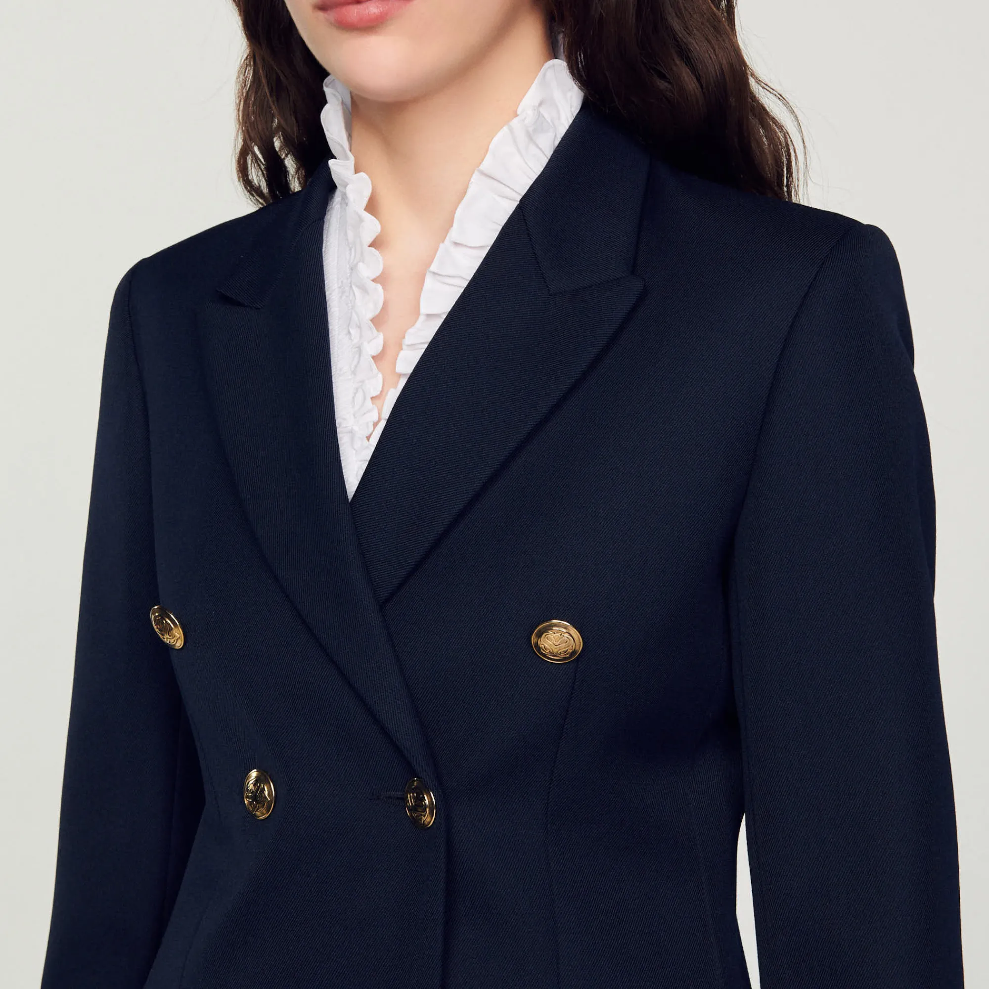 Giacca Tailleur Con Doppia Abbottonatura>Sandro Paris Cheap